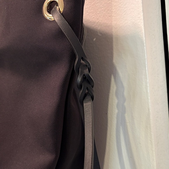 Dooney & Bourke Black Tote with Braided Handles never worn - Picture 7 of 8